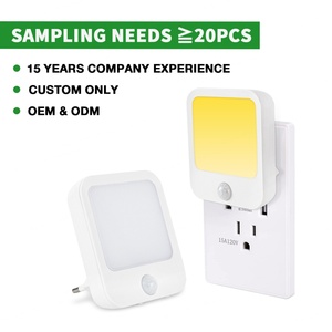 Veilleuse LED à détecteur de mouvement, luminosité réglable, blanc chaud, pour enfants, adultes, salle de bain, chambre à coucher, CE ROHS - Product Image 2