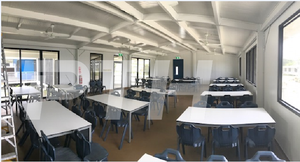 PTH Umwelt freundliches vorgefertigtes Schnell montage haus aus leichtem Stahlrahmen Wirtschaft liches vorgefertigtes modulares Haus als Schule - Product Image 6