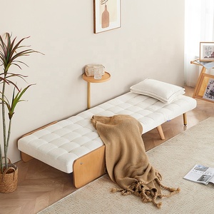 Apartamentos <span class=keywords><strong>Sofá</strong></span> Silla Marco de madera maciza Estilo japonés Reclinable <span class=keywords><strong>Sofá</strong></span> perezoso <span class=keywords><strong>Cama</strong></span> Relax <span class=keywords><strong>Chaise</strong></span> <span class=keywords><strong>Longue</strong></span> - Product Image 3