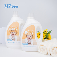 Vente en gros de détergent liquide de lavage du linge 2L 3L de détergent à lessive vert détergent pour tissu à ingrédients purs et naturels
