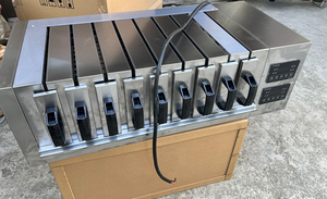 Vente directe d'usine Type de tiroir Four Barbecue Grill Minuterie à température constante Barbecue Grill Centre commercial Barbecue d'intérieur <span class=keywords><strong>Dr</strong></span> - Product Image 6