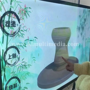 Jeu interactif à écran tactile pour la fabrication de moules en <span class=keywords><strong>poterie</strong></span>, équipement d'apprentissage, machine numérique, jeu vidéo en céramique, exposition de musée - Product Image 4