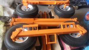 एल्यूमीनियम पहिया टो गुड़िया सार्वभौमिक मोटर वाहन मरम्मत चलती उपकरण 3 टन ट्रॉली सामग्री हैंडलिंग उपकरण - Product Image 2