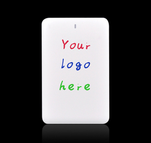 Promotional Slim Gift Power Bank Custom Logo Credit Card Size Mini 5000mah 3 in 1 Powerbank