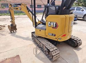 Certifié CE EMC pour la mini-excavatrice sur chenilles 301.7 |   Moteur importé de 18,6 kW |   1,8 tonne, godet de 0,025 m³ |   PLC Gear - Product Image 4