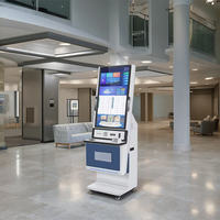 Scanner-imprimante intelligent A4 de 17 à 32 pouces, kiosque à écran tactile, photocopieur de documents en libre-service pour les entreprises et les universités - Comprend un SDK