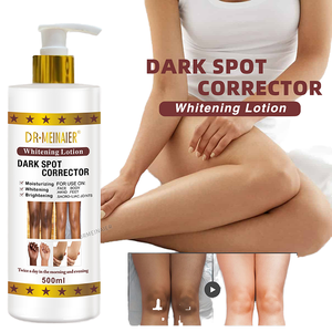 Lotion corporelle blanchissante puissante 500 ml, crème <span class=keywords><strong>éclaircissant</strong></span>e au <span class=keywords><strong>glutathion</strong></span> pour les genoux foncés et les taches sombres - Product Image 4