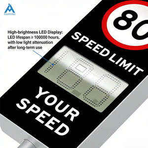 Détecteur <span class=keywords><strong>de</strong></span> vitesse radar intelligent avec affichage LED pour <span class=keywords><strong>signalisation</strong></span> routière, compatible OEM - Product Image 5