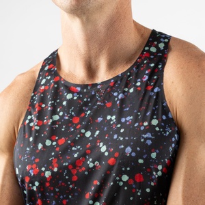 T Shirts Sleeveless Tanks Compression Compression Oversized Plus Size Cool Attire Fit Exercise Fitted Good <b>Running</b> <b>Singlet</b> - Product Image 5