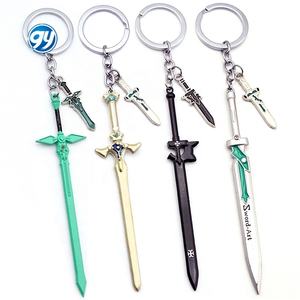 <span class=keywords><strong>Sword</strong></span> <span class=keywords><strong>Art</strong></span> <span class=keywords><strong>Online</strong></span> Elucidator Dark Repulsers Asuna Lambent Light Alloy Porte-clés Accessoire de <span class=keywords><strong>jeu</strong></span> Artisanat métallique - Product Image 1