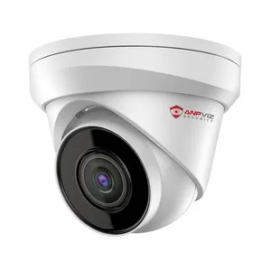 Anpviz 5MP POE Ip Camera CCTV Outdoor Camera Turret Support SD Card Slot Built In Mic/Audio IP67 Motion Detection P2P WDR