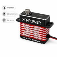 XQ-POWER XQ-BLS8120H Servomoteur numérique sans balais 20KG 0.03s Haute Vitesse 12V HV pour Drone UAV, Moteur Servo à Engrenages en Acier Inoxydable