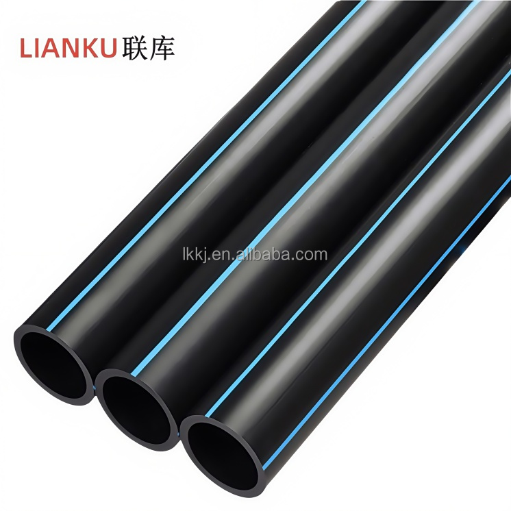 Бесплатный образец высокого давления HDPE/PE ПВХ пластиковые трубки DIN стандарт, совместимый с подачей воды, применение ирригационного дренажного газа