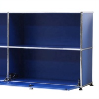 Gabinete de almacenamiento de sala de estar de combinación de estilo libre de varios colores modulares modernos minimalistas para hotel en casa