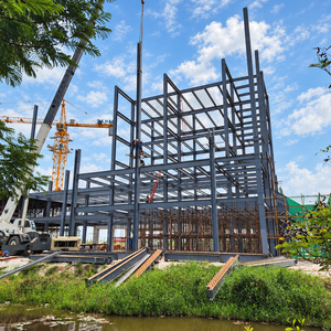 Bâtiment de bureau modulaire préfabriqué en acier avec mur en béton préfabriqué - Product Image 4