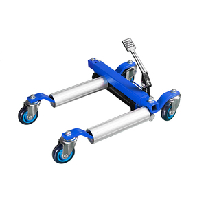 Herramienta de taller de movimiento de rueda de coche Gato de posicionamiento de vehículo hidráulico 12 "Dispositivo de movimiento de coche <span class=keywords><strong>Dolly</strong></span> <span class=keywords><strong>para</strong></span> elevación de vehículos Coche de cambio - Product Image 3