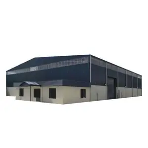 Prefab low cost pre-engineered steel plant building prefabricated industrial steel structure warehouse For Sale