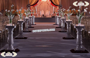 Superbes lampes de décoration d'allée de mariage marocaines Lampes de décoration d'allée de mariage superbes décorations de mariage - Product Image 2