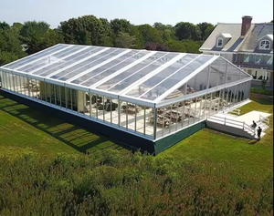 Tentes 8x25m 8x30m pour événements, funérailles, bâche extérieure pour chapiteau, bâche professionnelle pour chapiteau, chapiteau <span class=keywords><strong>de</strong></span> mariage en verre - Product Image 5