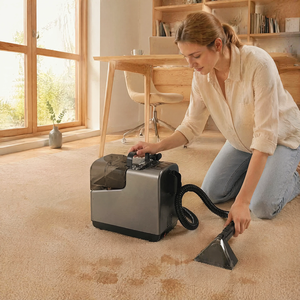 Limpiador <span class=keywords><strong>de</strong></span> <span class=keywords><strong>Alfombras</strong></span> Portátil sin Bolsa, 1400W, 110V/220V, Vapor Húmedo/Seco, 12kPa, para <span class=keywords><strong>Limpieza</strong></span> <span class=keywords><strong>de</strong></span> Hogar, Auto, Hotel, Sofás <span class=keywords><strong>y</strong></span> Tapicería - Product Image 3