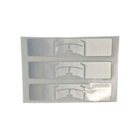 Étiquette RFID UHF ISO18000-6C 860-960 MHz, étanche, pour chaîne du froid, puce U9, en rouleau, longue portée EPC GEN2 1-10M, étiquette RFID UHF Wet Inlay 100K