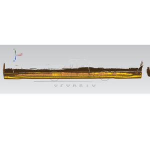 Extensiones de faldones laterales de plástico negro brillante para BenZ <span class=keywords><strong>CLA</strong></span> Coupe C118 <span class=keywords><strong>Shooting</strong></span> <span class=keywords><strong>Brake</strong></span> X118 AMG Line 2019 - <span class=keywords><strong>2023</strong></span> - Product Image 2