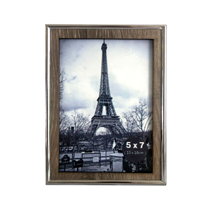 Moderno marco de fotos de madera de metal 8x10 para la decoración familiar directo de fábrica a un precio económico - Product Image 1