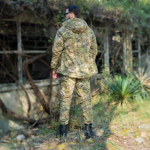 Gorka 3 Inverno Vento Impermeável Ski Rip Stop Uniformes Táticos <span class=keywords><strong>ATACS</strong></span> <span class=keywords><strong>FG</strong></span> Trabalho Caça Treinamento Roupas Outdoor Fleece OEM - Product Image 2