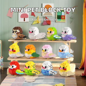 Vente chaude Mini En Plastique <span class=keywords><strong>Chien</strong></span> Kitty Assemblage Jouet Éducatif Construction Jouet Nouveau Micro Bloc De Construction Ensembles Modèle <span class=keywords><strong>pour</strong></span> Chiens - Product Image 2