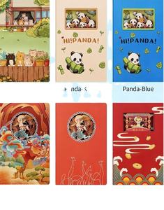 สมุดโน้ตศิลปะกระดาษแกะสลัก <span class=keywords><strong>3</strong></span> <span class=keywords><strong>มิติ</strong></span>แบบใหม่ สำหรับงานปั๊มและของที่ระลึก - Product Image 1