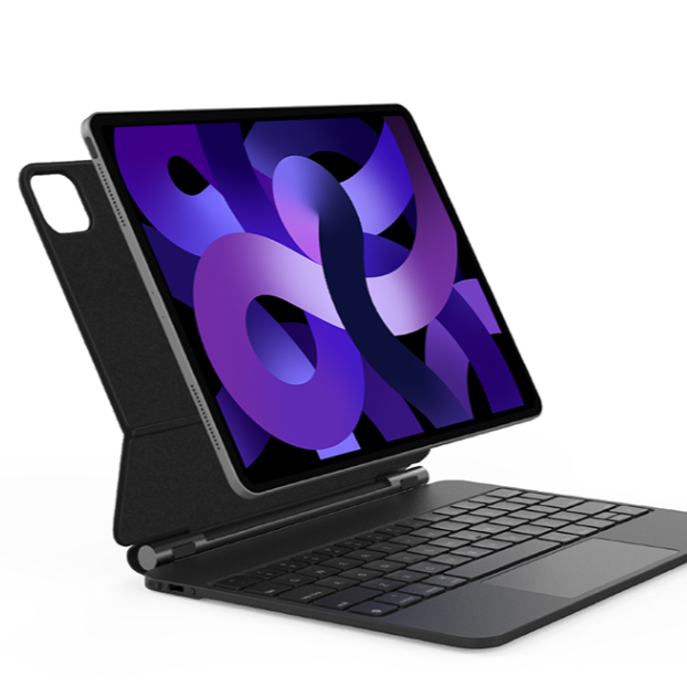 New Wireless Bt Smart Trackpad Keyboard Magnetic Magic Keyboard for Ipad Air 4/5th Generation / Ipad Pro 11 Inch 2nd Gen