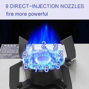 Встроенная откидная крышка с несколькими горелками газовая плита 2 горелки из нержавеющей стали энергосберегающие - Product Image 4