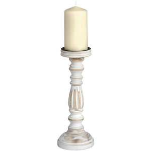 Élégant porte-bougie en bois au design classique pour la maison, le bureau et la décoration festive - Product Image 5