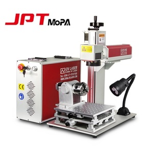 Macchina per Marcatura e Incisione Laser a Colori in Fibra Mopa su Metallo Lightburn JPT Mopa M7 da 50W 60W 100W - Product Image 1