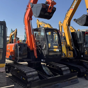 Excavadora Hidráulica Usada Hitachi ZX70/ZX60/ZX55 de 7 Toneladas, Motor, Engranaje, Componentes Principales PLC, Modelo 2024, Certificación EPA y CE - Product Image 1