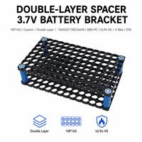 Support d'isolation personnalisé pour cellules de batterie lithium-ion 3,7 V, compatible avec les cellules 18650, 21700, 26650, 32650, 33140, OEM