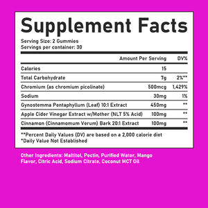 Gomitas quemagrasas OEM ODM con extracto de vinagre de sidra de manzana y cromo para quemar grasa abdominal, estimular el metabolismo y la energía - Product Image 6