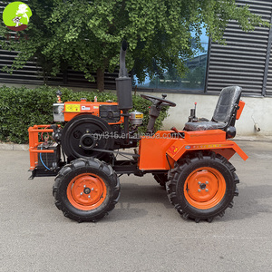 Mini Tractor Cultivador de 18 Caballos de Fuerza con Arranque Eléctrico y Cuatro Ruedas Pequeñas, Componente Central del Motor, para Exportación - Product Image 4