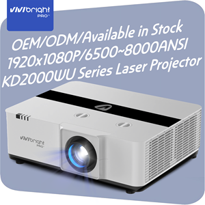 Murs d'apprentissage visuel VIVIBRIGHT KD2000UC Projecteur DLP Laser tri-RGB pour salles de classe éducatives Espaces d'étude interactifs - Product Image 6