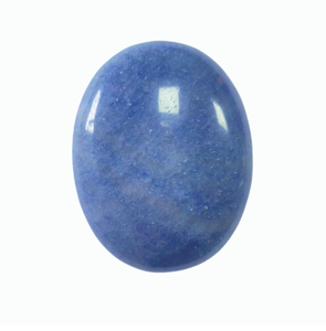 Pierre de palmier ovale en aventurine bleue, polie, en cristal naturel, pour la main, ornement de poche, artisanat, vente en gros du fabricant - Product Image 1