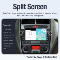 Radio de Coche STWEI con Android Auto para Fiat Grande Punto Linea 2007-2012, Navegación, Reproductor Multimedia Estéreo, GPS, Carplay, Unidad Principal
