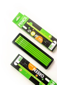 Matite in Grafite FSC Verde e Nera 2B/HB, Alta Qualità per Scrittura e Disegno, per Scuola Superiore e Ufficio - Product Image 4