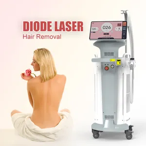 Y tế Laser de diodo dọc 755 1064 808 vĩnh viễn 808nm Diode Máy tẩy lông bằng laser