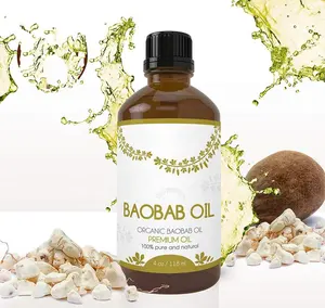 Olio di Baobab organico pressato a freddo all'ingrosso alla rinfusa