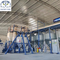 Nouveau 1-10 t/h Mash Feed Mill Machine Animal Volaille Poudre Ligne De Traitement Broyeur Mélangeur Conception D'usine D'alimentation pour Volaille Élevage
