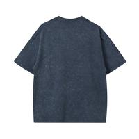Kaos Oversize Tie Dye Vintage Wash dengan Cetak DTF Custom, Streetwear, Bahan Katun