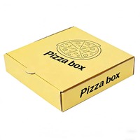 Boîte à pizza personnalisée en gros de qualité alimentaire, recyclable, jetable, avec impression à l'encre de soja et pelliculage mat
