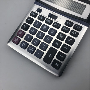 Dm1200v Desktop Calculator 12 Digit Solar Power Office Use - Product Image 4