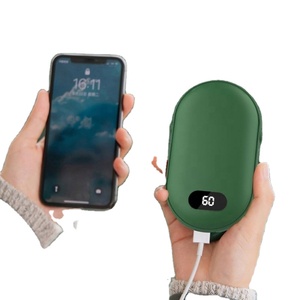 Calentador de Manos Eléctrico Recargable USB 2026, OEM ODM, Portátil, de Bolsillo, Bonito, Personalizado, con Banco de Energía, Juego de Regalo Hothands - Product Image 2
