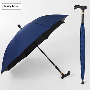 Bastón Automático para Personas Mayores con Mango Largo Antideslizante, Paraguas para Lluvia, Ideal para Viajes y Regalos - Product Image 6